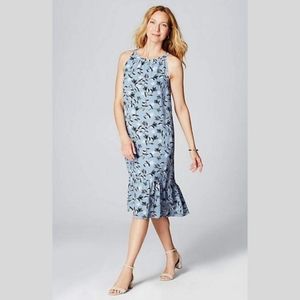 J. Jill Wearever high-neck sheath dress